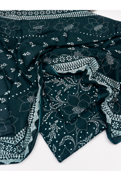 Digital Printed 3-Piece Lawn Suit — Unstitched